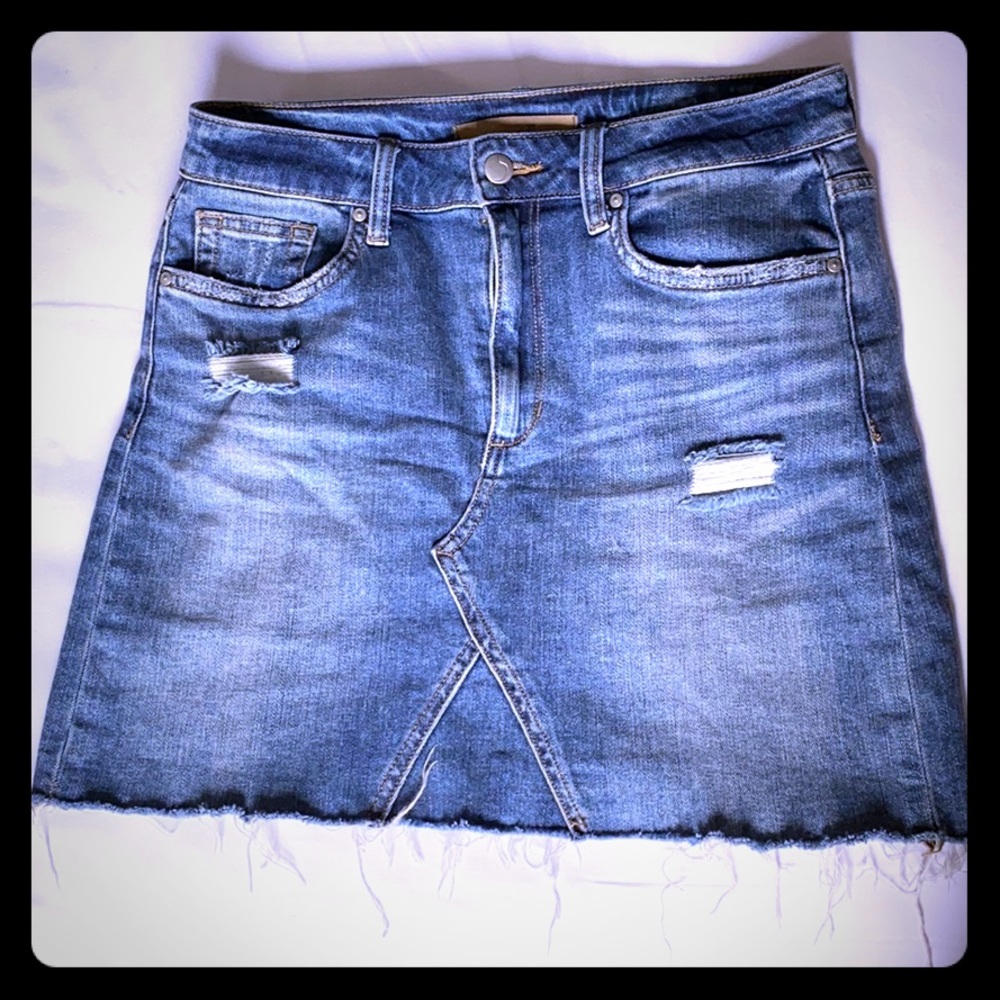 Denim skirt